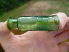 Rare CHEVERTON BROADWAY TUNBRIDGE WELLS Small Green Poison / Medicine Bottle segunda mano  Embacar hacia Argentina
