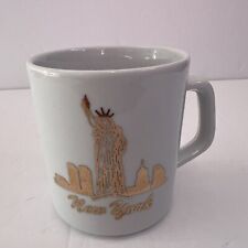 Caneca vintage Pozzani Nova York estátua da liberdade ouro branco Brasil comprar usado  Enviando para Brazil