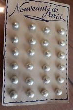 Boutons anciens perles d'occasion  La Rochelle