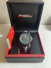 Reloj de cuarzo original Scuderia Ferrari - colores bandera italiana - caja, papeles segunda mano  Embacar hacia Argentina