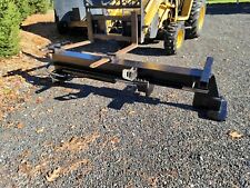 Heavy Duty Log Splitter Skid Steer, Loader, Forks or 3PH 36" STROKE 4 way wedge  for sale  Newtown