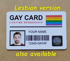 Personalised novelty gay for sale  LLANELLI