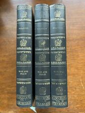 Guerra y Paz Volúmenes I, II y III L. Tolstoi Tapa Dura Ilustrada Suiza segunda mano  Embacar hacia Argentina