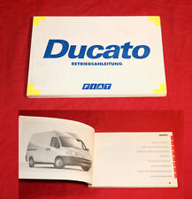 Betriebsanleitung fiat ducato gebraucht kaufen  Estorf