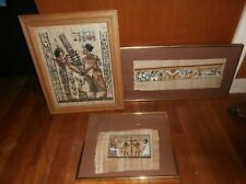 Framed painted papyrus for sale  East Setauket