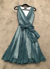 Used, PRINCIPLES Beautiful Green Semi Sheer Occasion Dress. Size 12 for sale  Shipping to South Africa