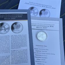 Euro silbermünze silber gebraucht kaufen  Murnau a.Staffelsee