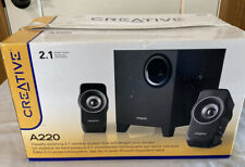 Creative A220 2.1 Multimedia Speaker System (open box), used for sale  Shipping to South Africa
