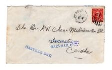 Canadá MB Manitoba - Dufrost 1935 anel dividido cancelamento - capa carimbo postal da cidade comprar usado  Enviando para Brazil