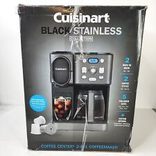 Cuisinart SS-16BKS 12 Cup 2 in 1 Coffee Maker/Machine Center Black Stainless for sale  Shipping to South Africa
