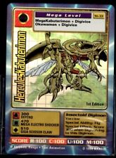 1999 Digital Digimon Monsters 1st Edition Hercules Kabuterimon #ST-33 for sale  Shipping to South Africa