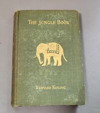 The Jungle Book Rudyard Kipling 1ª primeira edição dos EUA livro de capa dura do século 1894 comprar usado  Enviando para Brazil