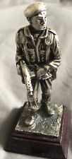 Vintage pewter soldier for sale  LEICESTER