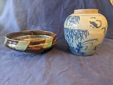 vintage pottery 2 pieces for sale  Wrightwood