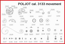 Poljot chronograph 3133 d'occasion  Expédié en Belgium