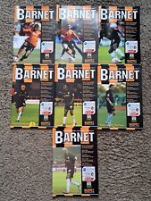 Barnet football programmes for sale  WELLINGBOROUGH