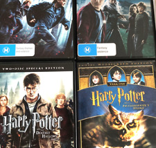 Pacote completo de DVD Harry Potter 8 filmes coleção anos 1-7 R4 ação drama GC comprar usado  Enviando para Brazil