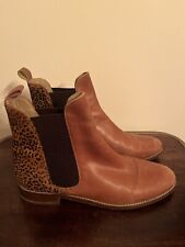 leopard print ankle boot for sale  MANCHESTER