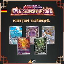 Karty Pokemon Rozwój w Paldea / Karty kolekcjonerskie / Reverse Holo / Niemiecki na sprzedaż  Wysyłka do Poland