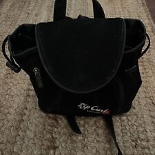 Mochila de colección Rip Curl Australia de gamuza sintética cruz surfista negra segunda mano  Embacar hacia Argentina