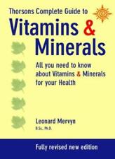 Thorsons Complete Guide to Vitamins and Minerals: All You Need  .9780722521472 segunda mano  Embacar hacia Mexico