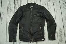 CHAQUETA DIESEL PARA HOMBRE MOTOCICLISTA PIEL DE OVEJA CUERO DE OVEJA 100% AUTÉNTICA TALLA M segunda mano  Embacar hacia Argentina