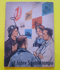 Ddr 7jahre sputniktempo gebraucht kaufen  Deutschland