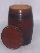 Barril pequeno de madeira vintage, usado comprar usado  Enviando para Brazil