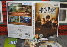 Nintendo Wii Konsole Spiel-Harry Potter-Heiligtümer des Todes-Teil 2 - #708 gebraucht kaufen  Versand nach Germany