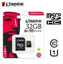 Kingston 32GB 80MB/s Tarjeta Micro SDHC SDXC Class10 Tarjeta de memoria con adaptador, usado segunda mano  Embacar hacia Argentina