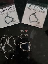 glass floating lockets for sale  LEIGHTON BUZZARD