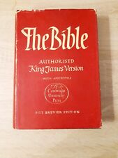 Bible authorised king for sale  CHORLEY