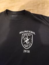 Mesa Arizona Swat School 2018 Camiseta Hombre MEDIANA Negra Policía Camiseta segunda mano  Embacar hacia Argentina
