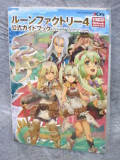 RUNE FACTORY 4 Fantasy Harvest Moon Game Guide Book Japão 3DS TK4445* comprar usado  Enviando para Brazil