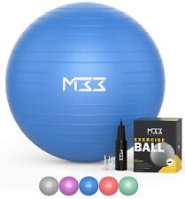 Modo 33 bola de exercício 75 cm azul anti explosão ioga bomba manual parto pilates comprar usado  Enviando para Brazil