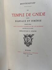 Temple gnide suivi d'occasion  Paris VII