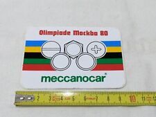 Adesivo sticker meccanocar usato  Trieste