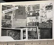 Foto de alta fidelidad de estudio de grabación vintage de la década de 1950 cabina de transmisión de radio segunda mano  Embacar hacia Argentina