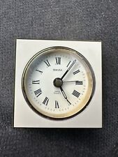 Reloj mineral de cuarzo Swiza vintage hecho en Suiza alarma funciona antiguo segunda mano  Embacar hacia Argentina