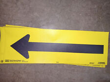 (4 Pack) HY-KO FD-001 Floor Decal Strip Arrow-Adh Vinyl w/Non-Slip Laminate Sign for sale  Shipping to South Africa