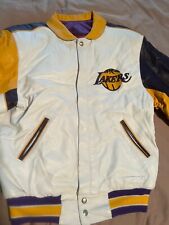 Vintage Jeff Hamilton leather Los Angeles Lakers  jacket for sale  Charleston