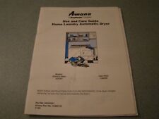 Amana Casa secadores Automático Gás/elétrico tenha cuidado e instalação 1992-93, usado comprar usado  Enviando para Brazil