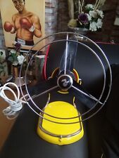 Pifco Vintage Fan Yellow Desk Fan Working Mains Powered Mid Century Retro. for sale  Shipping to South Africa