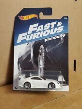 Hot Wheels 2016 Walmart Exclusive Fast & Furious 7/8 '94 Toyota Supra White B for sale  Shipping to South Africa