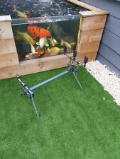 ROD POD & KORUM KBL-R BITE ALARMS AND RECEIVER CARP FISHING GEAR SETUP TACKLE  for sale  Shipping to South Africa