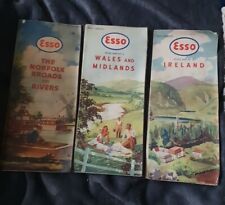 Esso road maps for sale  CARSHALTON