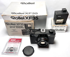 Rollei XF35 Rangefinder Camera & 100XL Flash Excellent Condition Boxed for sale  Shipping to South Africa