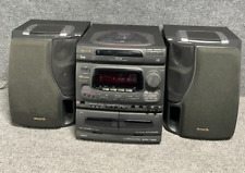 Sistema estéreo disco compacto Aiwa CX-N5200U com 2 alto-falantes SX-ANV8000 preto, usado comprar usado  Enviando para Brazil