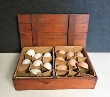 Primitive wooden egg for sale  Waynesfield