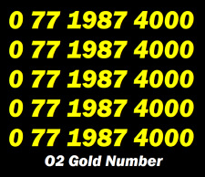 Number sim gold for sale  CRAIGAVON